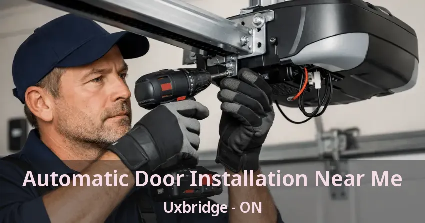 Automatic Door Installation Near Me Uxbridge - ON