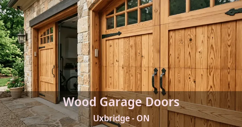 Wood Garage Doors Uxbridge - ON