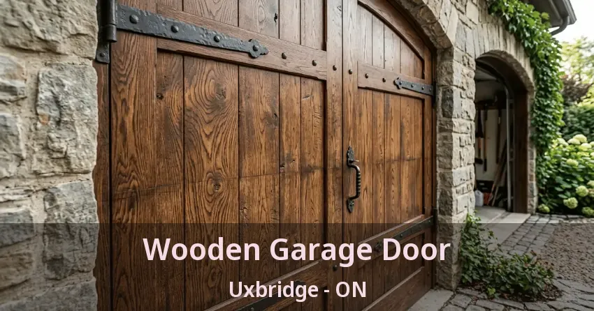 Wooden Garage Door Uxbridge - ON